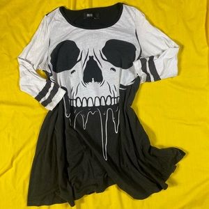 Iron Fist Skeleton Drip Dress
